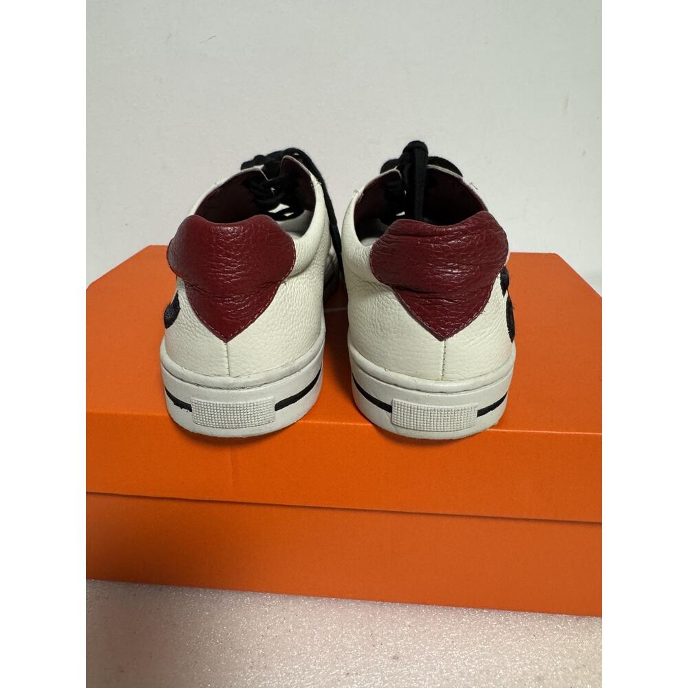 Brighton Shoes Womens Size 7 M Leather Love Heart Lace Up Casual Sneaker - Picture 4 of 10